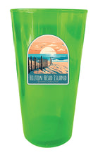 Load image into Gallery viewer, Hilton Head Island Souvenir Plastic 16 oz pint Green
