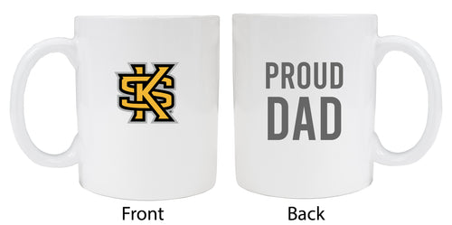 Kennesaw State University Proud Dad Ceramic Coffee Mug - White