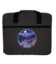 Load image into Gallery viewer, Aspen Snowmass Colorado Design B Souvenir Destination Seat Cushion Maroon
