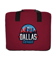 Load image into Gallery viewer, Dallas Texas Design B Souvenir Destination Seat Cushion
