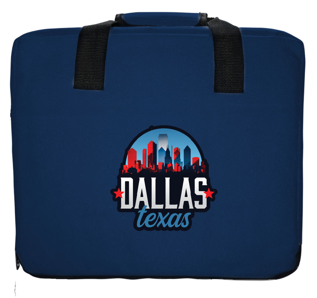 Dallas Texas Design B Souvenir Destination Seat Cushion