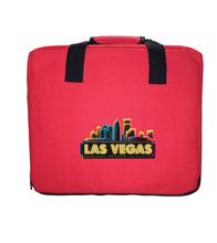 Load image into Gallery viewer, Las Vegas Nevada Design C Souvenir Destination Seat Cushion Maroon
