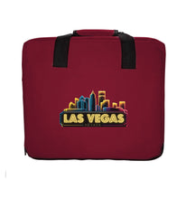 Load image into Gallery viewer, Las Vegas Nevada Design C Souvenir Destination Seat Cushion Maroon
