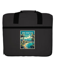 Load image into Gallery viewer, Puerto Vallarta Mexico Design C Souvenir Destination Seat Cushion Red
