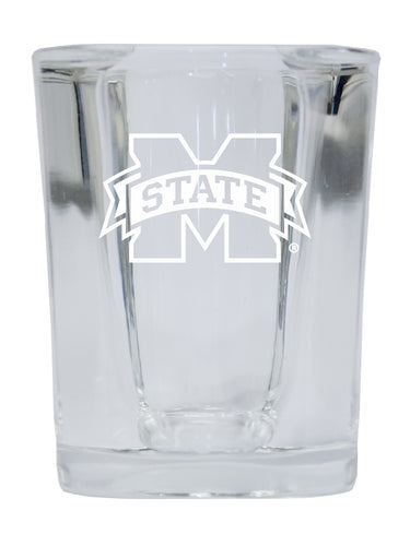 Mississippi State Bulldogs NCAA Collector's Edition 2oz Square Shot Glass - Laser Etched Logo 