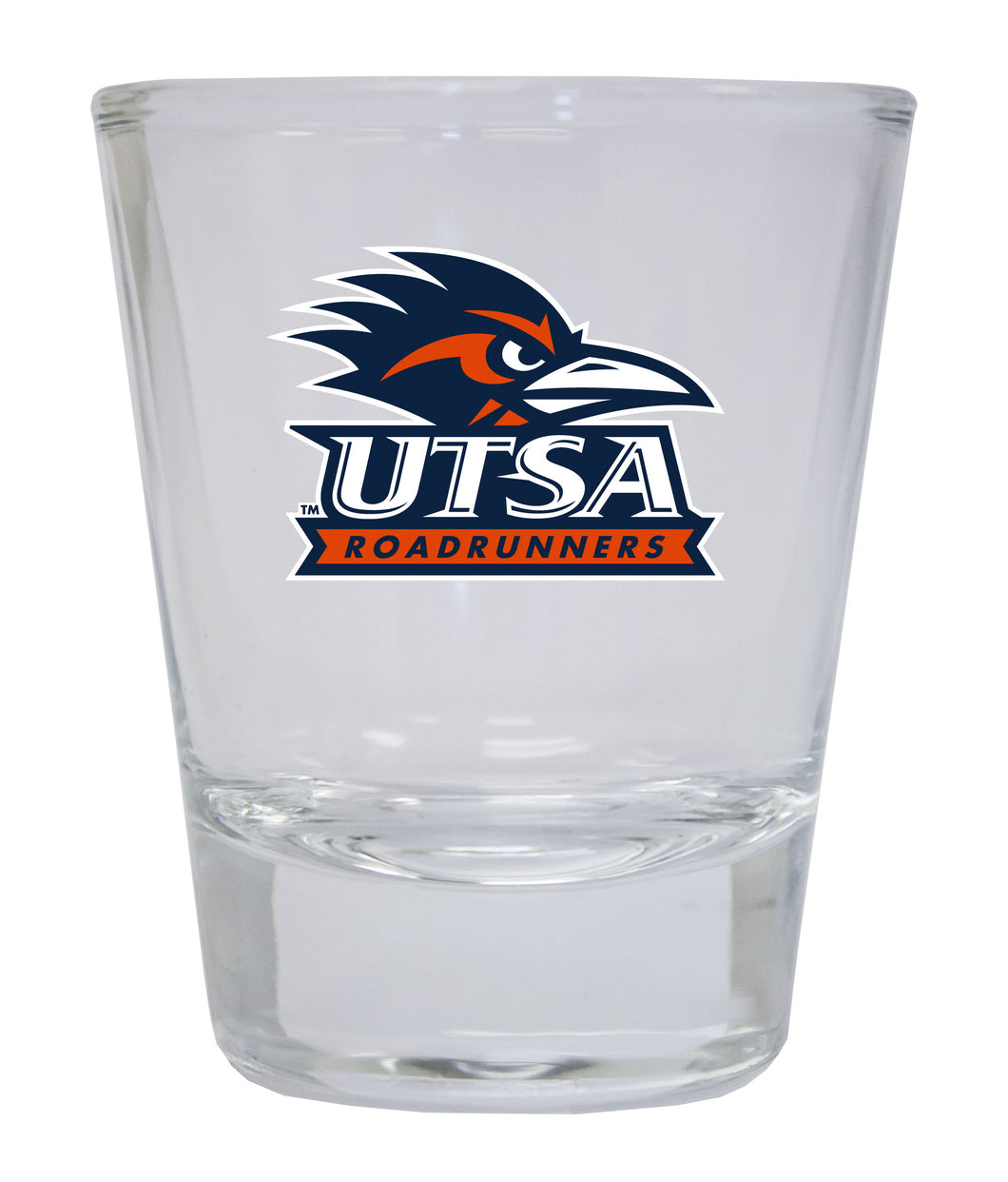 UTSA Road Runners NCAA Legacy Edition 2oz Round Base Shot Glass Clear