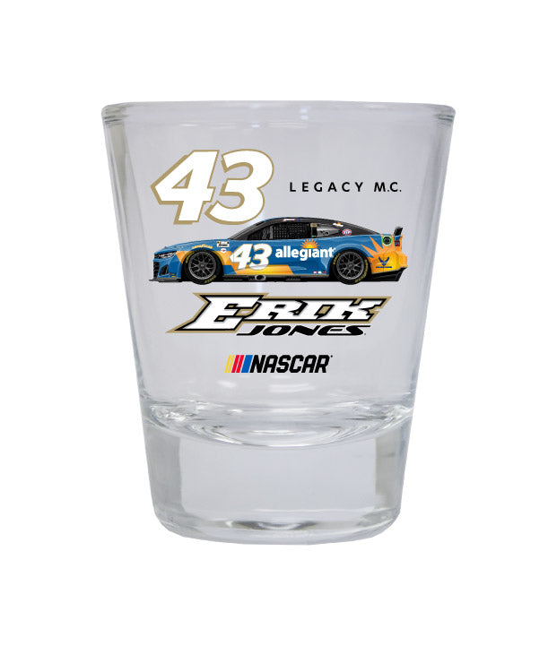 #43 Erik Jones NASCAR Officially Licensed Round Shot Glass