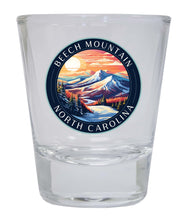 Load image into Gallery viewer, Beech Mountain North Carolina B Souvenir 1.5 Ounce Shot Glass Round
