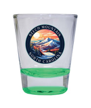 Load image into Gallery viewer, Beech Mountain North Carolina B Souvenir 1.5 Ounce Shot Glass Round
