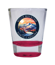 Load image into Gallery viewer, Beech Mountain North Carolina B Souvenir 1.5 Ounce Shot Glass Round
