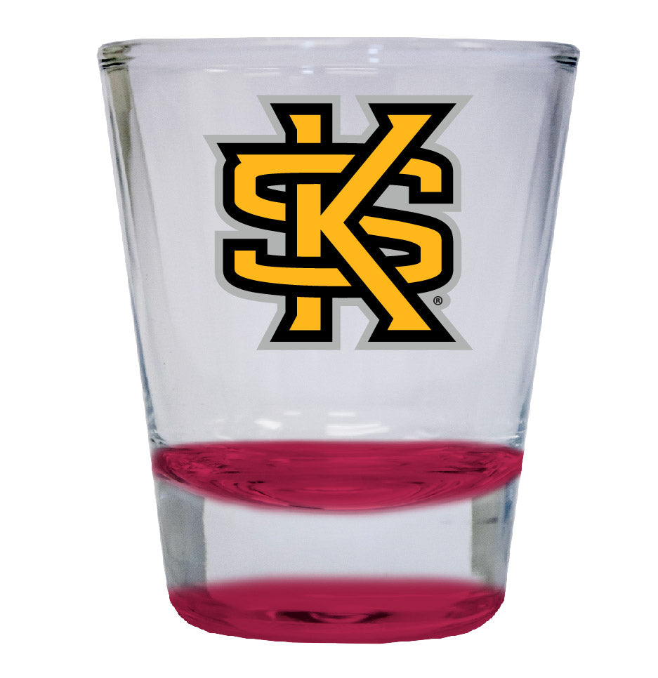 Kennesaw State University NCAA Legacy Edition 2oz Round Base Shot Glass Red