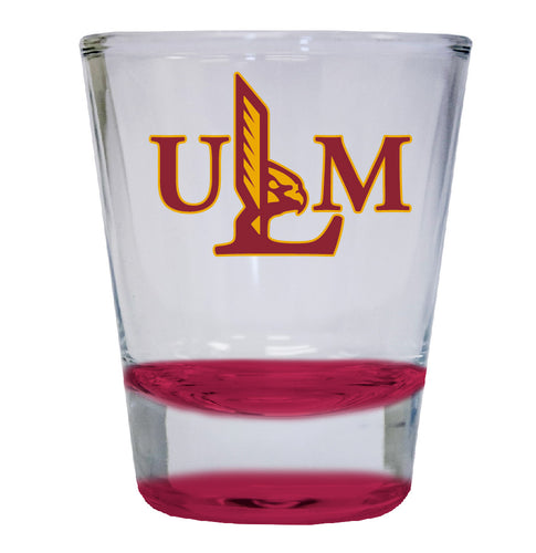 University of Louisiana Monroe NCAA Legacy Edition 2oz Round Base Shot Glass Red