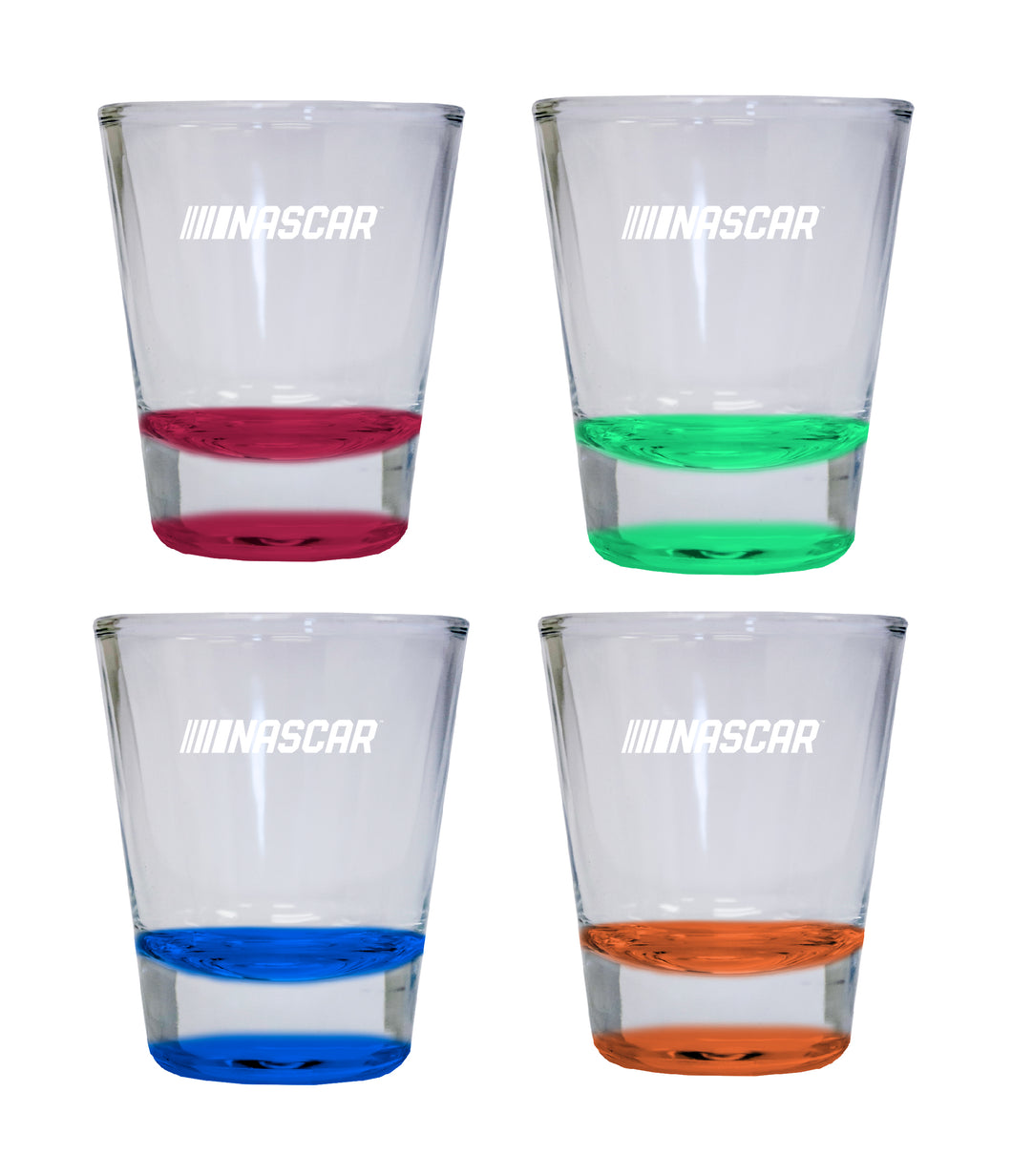 Nascar Color Etched Shot Glasses New For 2022