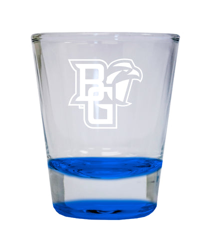 NCAA Bowling Green Falcons Collector's 2oz Laser-Engraved Spirit Shot Glass Green