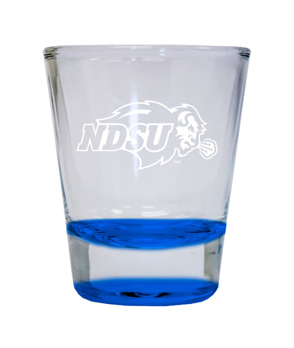 NCAA North Dakota State Bison Collector's 2oz Laser-Engraved Spirit Shot Glass Blue