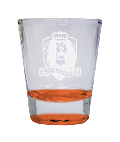 NCAA Old Dominion Monarchs Collector's 2oz Laser-Engraved Spirit Shot Glass Orange