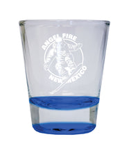 Load image into Gallery viewer, Angel Fire New Mexico Souvenir 1.5 Ounce Engraved Shot Glass Round
