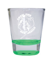 Load image into Gallery viewer, Angel Fire New Mexico Souvenir 1.5 Ounce Engraved Shot Glass Round
