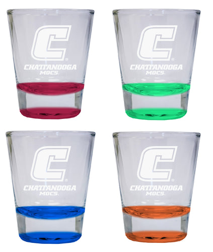 NCAA East Central University Tigers Collector's 2oz Laser-Engraved Spirit Shot Glass Choose your color