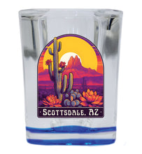 Load image into Gallery viewer, Scottsdale Arizona Souvenir 2.5 Ounce Shot Glass Square
