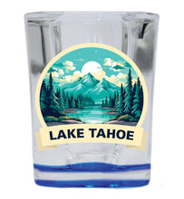 Load image into Gallery viewer, Lake Tahoe California Souvenir 2.5 Ounce Shot Glass Square
