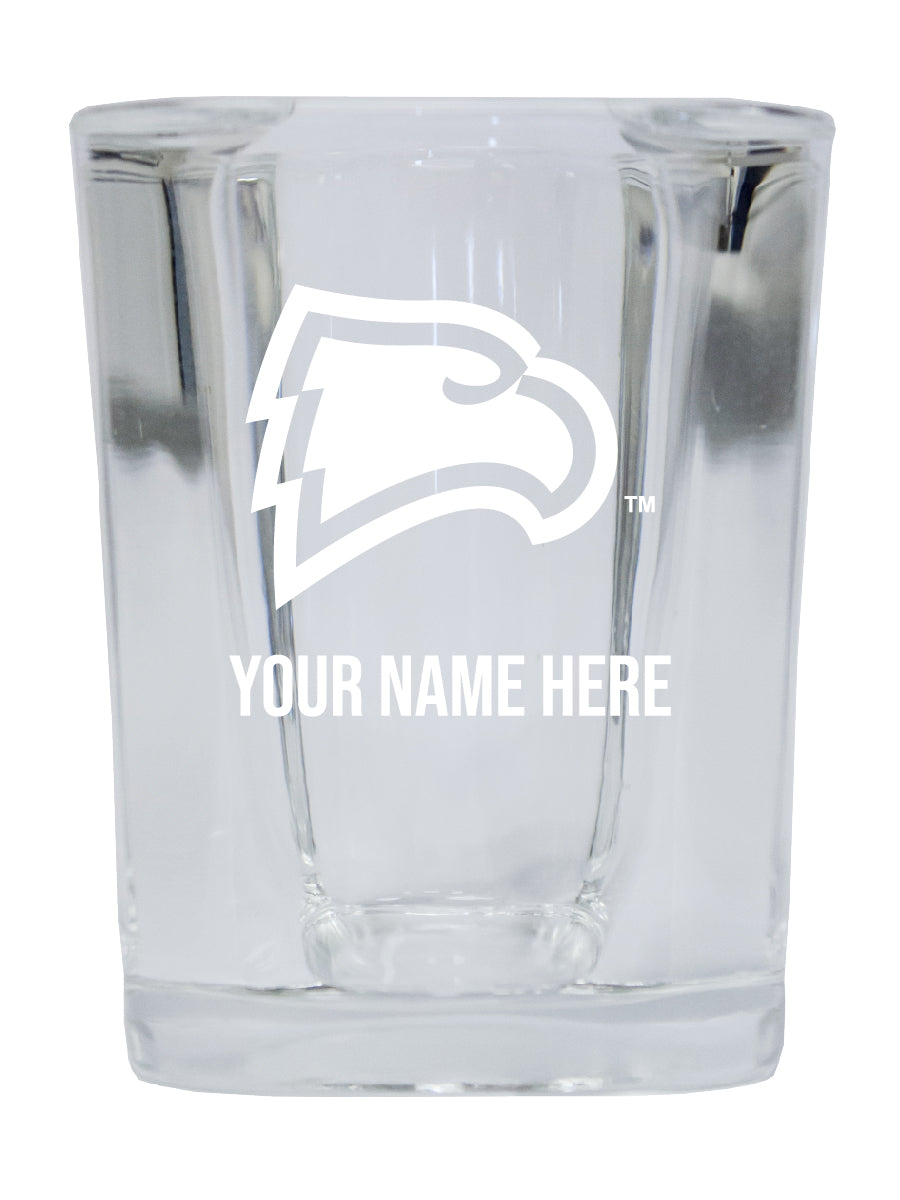 NCAA Winthrop University Personalized 2oz Stemless Shot Glass - Custom Laser Etched 