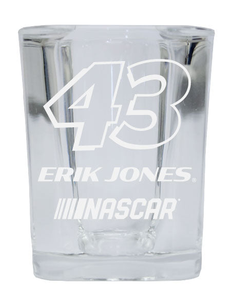 #43 Erik Jones NASCAR Officially Licensed Square Shot Glass