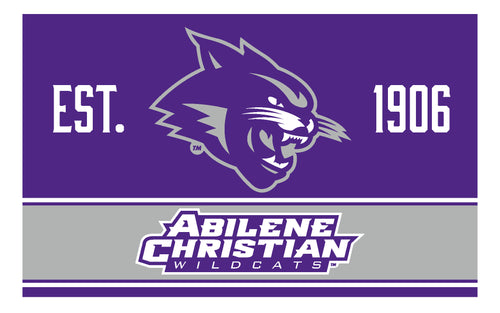 Abilene Christian University Wood Sign with Frame