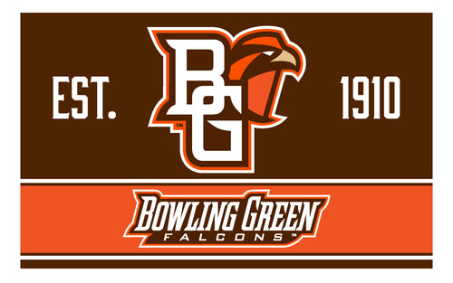 Bowling Green Falcons Wood Sign with Frame