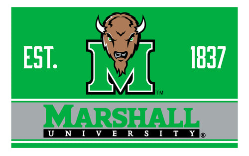 Marshall Thundering Herd Wood Sign with Frame