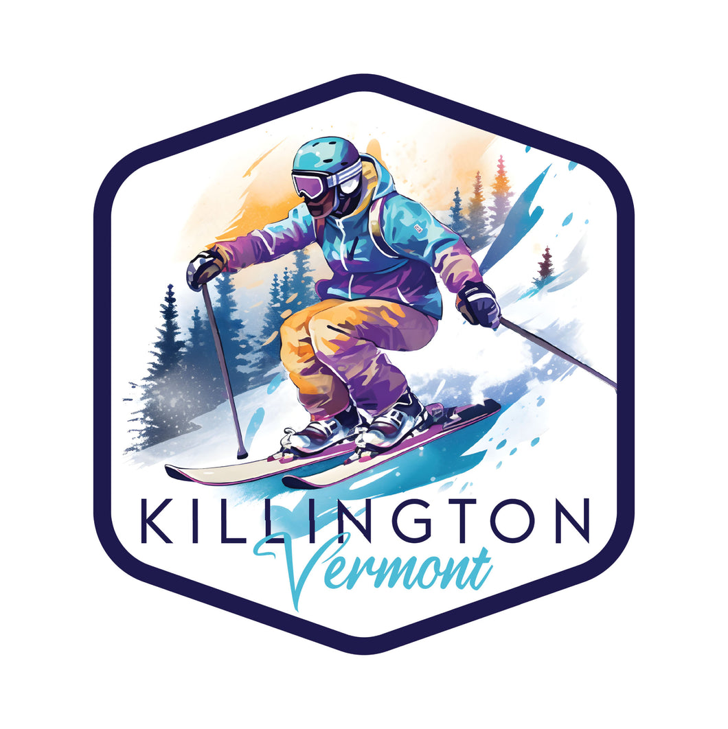 Killington Vermont A Souvenir Memories Durable Vinyl Decal Sticker