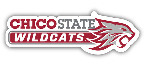 California State University, Chico 4-Inch Wide NCAA Durable School Spirit Vinyl Decal Sticker