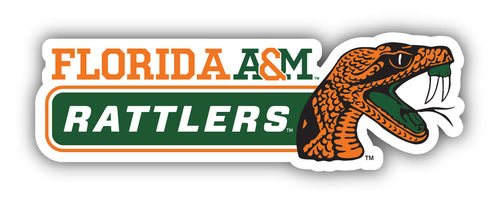 Florida A&M Rattlers 4-Inch Wide NCAA Durable School Spirit Vinyl Decal Sticker