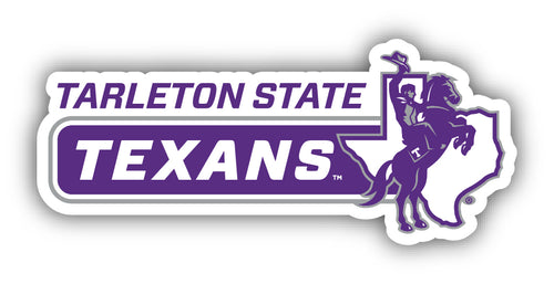 Tarleton State University 4-Inch Wide NCAA Durable School Spirit Vinyl Decal Sticker