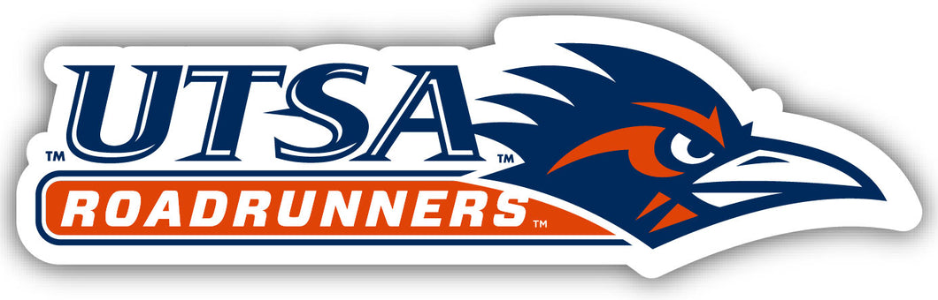 UTSA Road Runners 4-Inch Wide NCAA Durable School Spirit Vinyl Decal Sticker