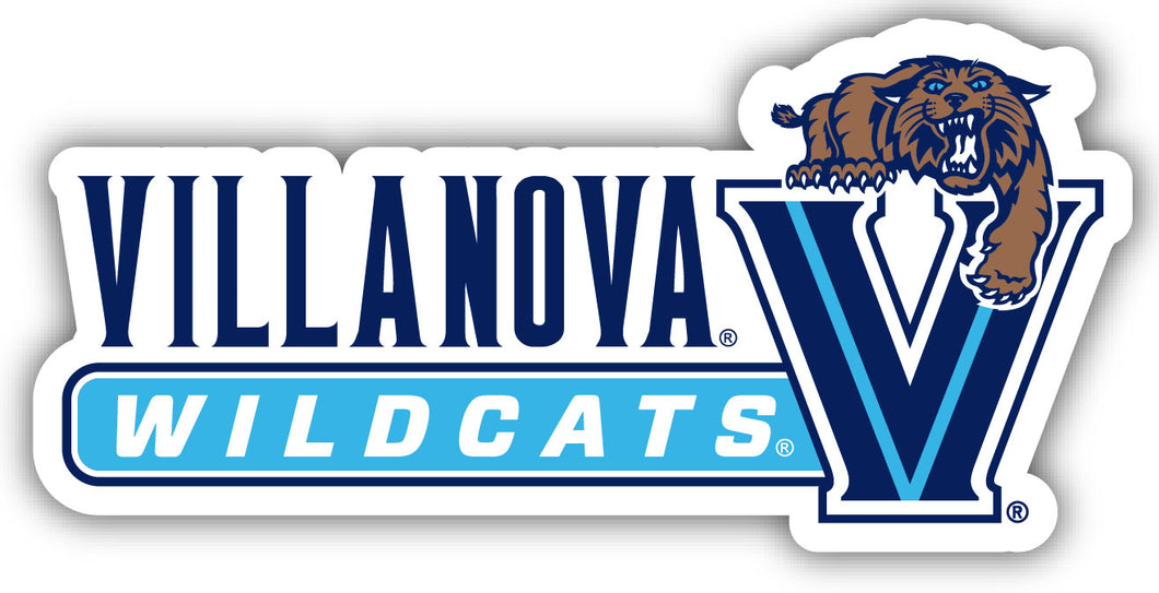 Villanova Wildcats 4-Inch Wide NCAA Durable School Spirit Vinyl Decal Sticker