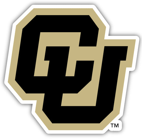 Colorado Buffaloes 4-Inch Elegant School Logo NCAA Vinyl Decal Sticker for Fans, Students, and Alumni