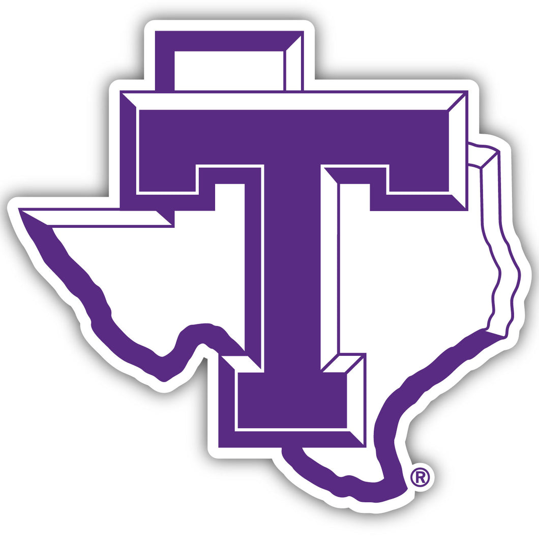 Tarleton State University 4-Inch Elegant School Logo NCAA Vinyl Decal Sticker for Fans, Students, and Alumni