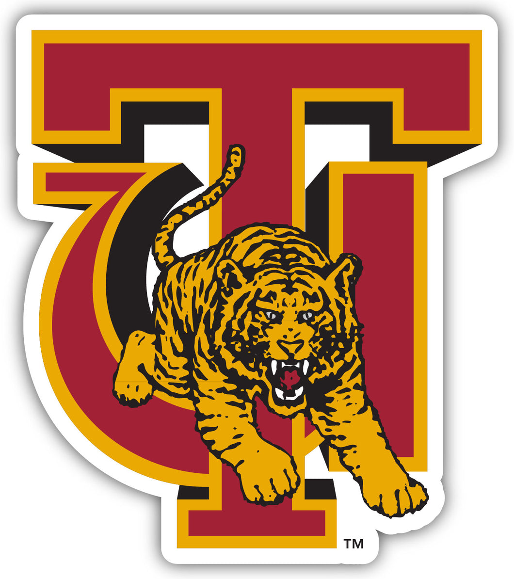 Tuskegee University 4-Inch Elegant School Logo NCAA Vinyl Decal Sticker for Fans, Students, and Alumni