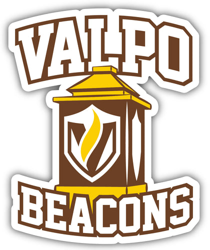 Valparaiso University 4-Inch Elegant School Logo NCAA Vinyl Decal Sticker for Fans, Students, and Alumni