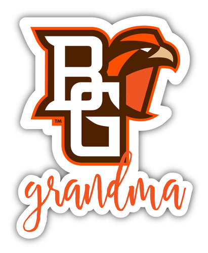 Bowling Green Falcons 4-Inch Proud Grandma NCAA - Durable School Spirit Vinyl Decal Perfect Gift for Grandma