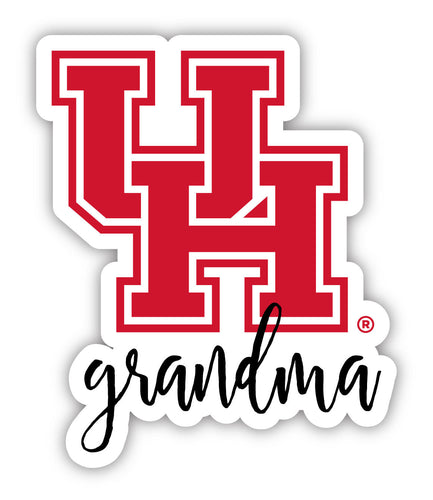 University of Houston Proud Grandma 4-Inch NCAA High-Definition Magnet - Versatile Metallic Surface Adornment