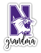 Load image into Gallery viewer, Northwestern University Wildcats Proud Grandma 4-Inch NCAA High-Definition Magnet - Versatile Metallic Surface Adornment
