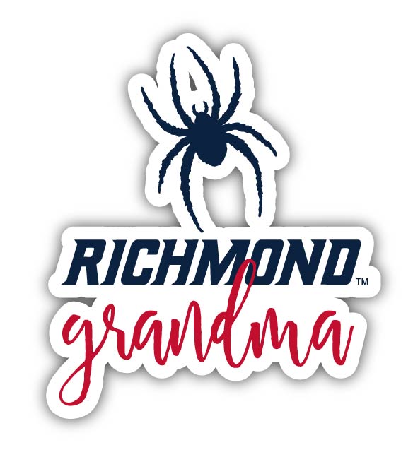 Richmond Spiders Proud Grandma 4-Inch NCAA High-Definition Magnet - Versatile Metallic Surface Adornment