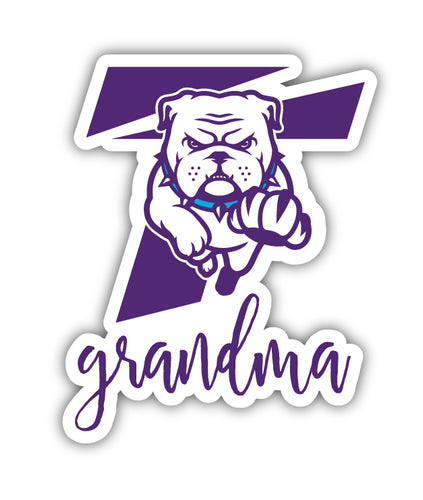 Truman State University 4-Inch Proud Grandma NCAA - Durable School Spirit Vinyl Decal Perfect Gift for Grandma