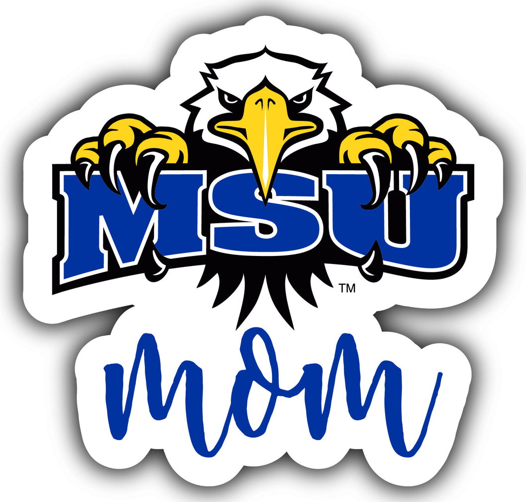 Morehead State University 4-Inch Proud Mom NCAA - Durable School Spirit Vinyl Decal Perfect Gift for Mom