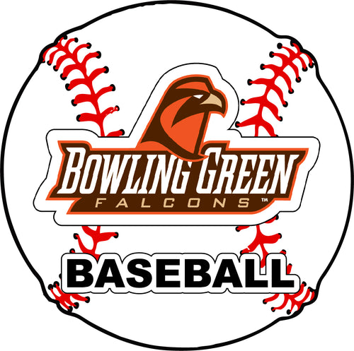 Bowling Green Falcons 4-Inch Round Baseball NCAA Passion Vinyl Decal Sticker