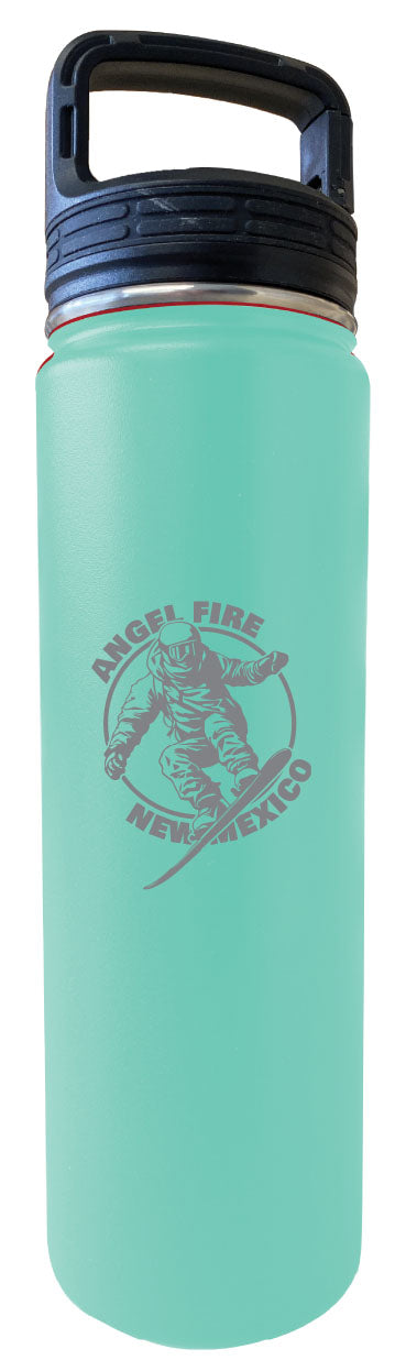 Angel Fire New Mexico Souvenir 32 oz Engraved Insulated Stainless Steel Tumbler