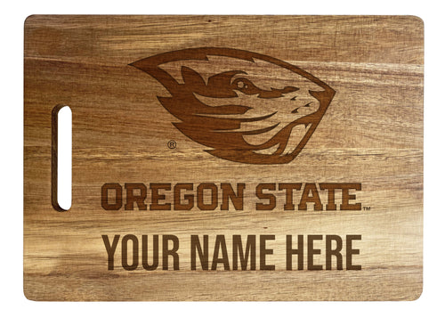 Oregon State Beavers Custom-Engraved Acacia Wood Cutting Board - Personalized 10 x 14-Inch