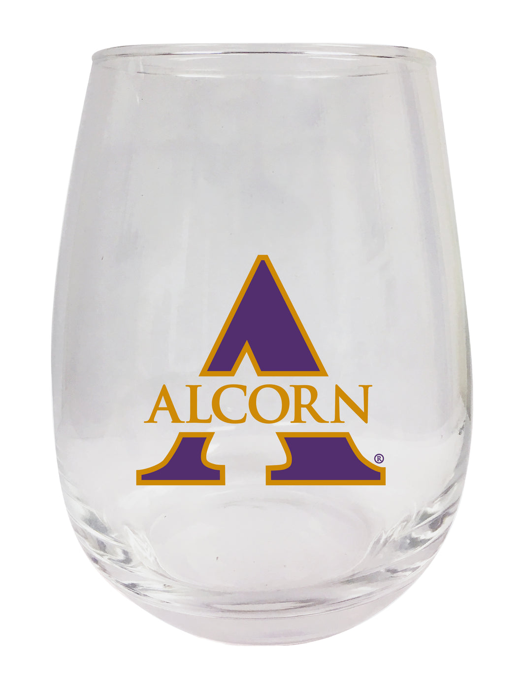 Alcorn State Braves Stemless Wine Glass - 9 oz. | Officially Licensed NCAA Merchandise